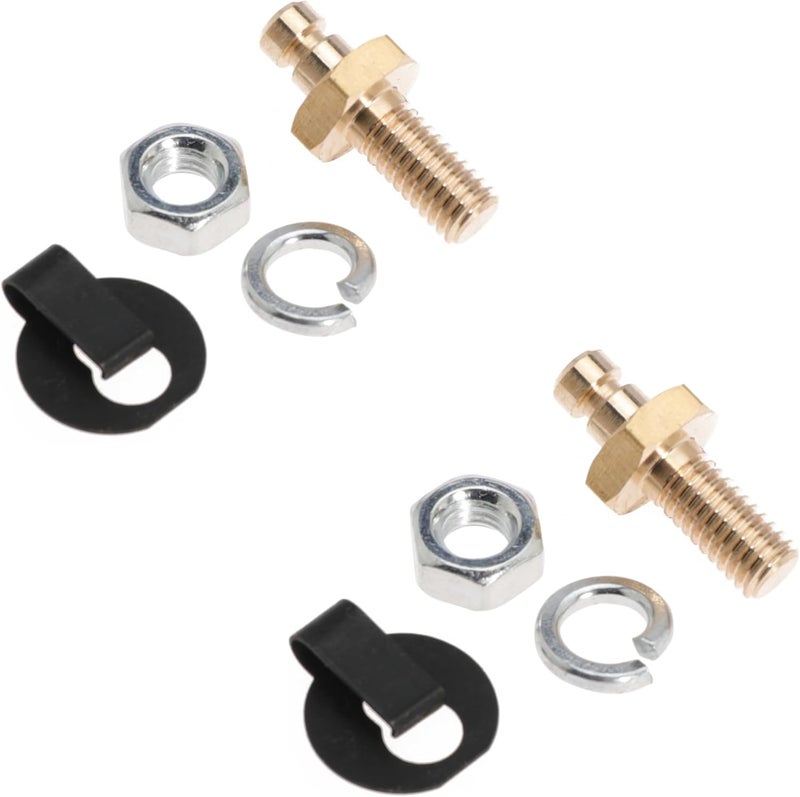 Seweder 20-37 Stainless Transmission Kickdown Stud Kit for Transmission Kickdown for Carb Carburettor Hookup (2Pcs) - Image 1